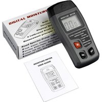 MT10 Digital Wood Moisture Meter Large LCD Display Hygrometer Accurate Wall Moisture Detector Testing Tool