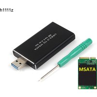 MSATA to USB 5Gbps USB 3.0 to mSATA SSD Enclosure USB3.0 to mSATA Case Hard Disk Adapter M2 SSD External HDD Mobile Box HDD Case