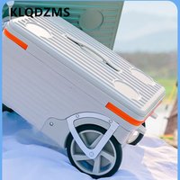 KLQDZMS Cabin Suitcase 20"24 Inch ABS+PC Boarding Box Large Capacity Trolley Case ABS+PC Universal Wheel Rolling Luggage