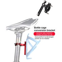 AliExpress NONE Bicycle Water Bottle Holder Adapter Aluminum Alloy Handlebar Water Cup Rack Bracket Clip Cycling Accessories Conversion Seats