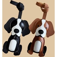 Cute Beagle Dog Charm | Faux Leather, Adjustable Strap for Keys, Bags, and Phone Chains,Valentine'S Day Gift for Men and Women