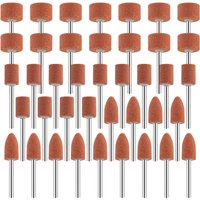 Sanding Bits for Dremel Rotary Tool, Grinding Stone Sanding Drill Bits with 1/8" Shank, Aluminium Oxide Tough Enough to Metal