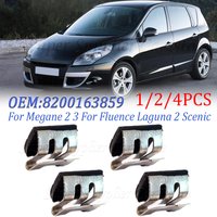 New 1/2/4PCS Hook Holder Fastener Clips For MEGANE 2 SCENIC 2 LAGUNA 2 MEGANE 3 SCENIC 3 8200163859 Sunscreen Curtain Clip