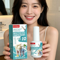 Oralhoe Tooth Whitening Paint Deep Cleaning Remove Stains Anti Pigmentation Quick Drying Gentle Formula Instant Tooth Paint 15ml