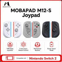 Kontroler do gier MOBAPAD M12 S/HD dla Nintendo Switch 2 z drążkami TMR, mechanicznymi przyciskami i joypadem do konsoli Switch2