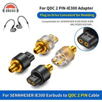 OKCSC QDC Female for SENNHEISER IE300 IE600 IE900 AKG N5005 N30 N40 SENNHEISER IE300 Male Earphone Adapter to Earphones Earsets