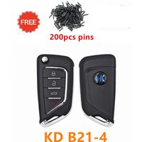 5pcs B21 B21-4 KEYDIY B Series Universal for KD900/URG200 Mini KD KD-X2 KD MAX 4 Button Remote Control KD Remote Car Key