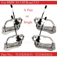 New 51218243615 51218243616 51228243635 51228243636 Car Door Handle Carrier Inner Outside Front Rear For BMW X5 Off-Road E53