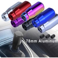 78mm Gear Shift Knobs Universal Aluminum Alloy Weighted Shifter Knobs Metal Gear Lever Stick Handle Gear Shifter Gear Head Knob