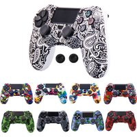 Silicone Controller Cover Skin Protector for PS4 Slim/PS4 Pro Controller with Free Thumb Grip Caps Clearance Sale Items