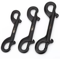 Diving Clip KEEP DIVING Durable Stainless Steel Double Ended Clip Hook Bolt Snap Scuba Diving Buckle Diving Double Head Hook