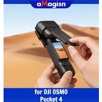 aMagisn Gimbal Hard Case for DJI Osmo Pocket 4,Shockproof & Scratch-Resistant Half Shell Protective Cover for DJI Pocket 4