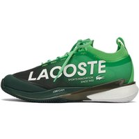 POIZON LACOSTE Slip Resistant Abrasion Resistant Low top Tennis Shoes Men's Green 49SMA0092-AG