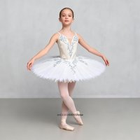 New Girls Ballet Tutu Dress Professional Ballet Dance Costume Fluffy Ballet Skirt Stage Performance Wear Kids Dance Recital Wear