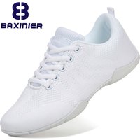 BAXINIER Weiße Cheer Dance-Turnschuhe für Mädchen, leicht, Cheerleading, Training, Wandern, Tennis, Damenmode, Sportschuhe