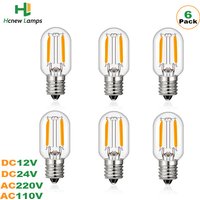 Vintage Low Voltage Led Bulb T20 Tubular Filament Bulb DC 12V 24V AC 220V E12 E14 Mini Tubu Bulb for RVs Marine Lighting Outdoor