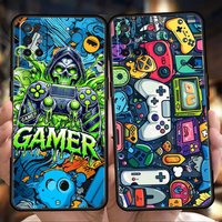 Phone Case For Oneplus 13R 12R 13 12 10T 10R Nord N100 N200 N10 10 9 9R 9RT CE 2 Z Pro 5G Soft TPU Cover Technology Game Console