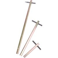 Elevator Triangle Key 100/200/300mm Wrench Triangular Screwdriver Extended Type Professional Train Triangle Key Elevator Door