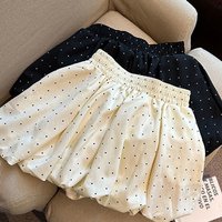 Sweet Polka Dot Ruffles Mini Skirts 2026 Summer Women High Waist Pleated Layered A-Line Skirt Y2K Streetwear Loose Short Skirts