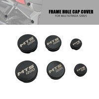 MTS1200 Frame Hole Cover Caps Plug Decorative Frame Cap Set Fit For Ducati Multistrada 1200/S 2010-2020 Motorcycle Accessories