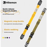 Hikeman Outdoor Camping Magnetic Quick Release Chest Strap Anti Slip Mountaineering Bag Shoulder Strap Decompression Hiking Tool