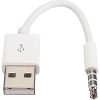 Charger Data USB 3.5mm Sync Audio Cable For IPod Shuffle 3rd 4th Gen Accessory