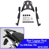 For Duke 790 Rear Luggage Rack For KTM Duke790 2018-2023 Motorcycle Tail Carrier Case Support Shelf Holder Bracket Accessories
