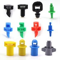 Garden Mist Watering Sprinkler Refraction Nozzle 90ยฐ 180ยฐ 360ยฐ Sprayer Head for Greenhouse Plants Lawn Tree Irrigation Atomizer