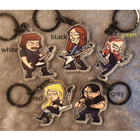 Metalocalypse Dethklok Acrylic Keycharm Officially Licensed Anime Keychain Collectible Accessory