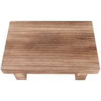 Ergonomic Wood Footstool for Office Desk Home Bedroom Bathroom Use Comfortable Foot Rest Lightweight Portable Step Bench