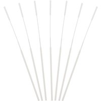 25Pcs Oral Testing Swabs Flocked Nasopharyngeal Specimen Collection Disposable Nasal Swabs for Hospital Laboratory Sampling