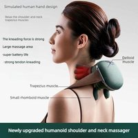 Bionic Finger Neck and Shoulder Massager Wireless Neck Trapezius Kneading Massage Shawl Brushless Motor Neck Massager