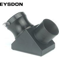 EYSDON 1.25" Mirror Diagonal Adapter 90° Zenith Mirror for Astronomical Telescope Viewing Angle Converter -#90842