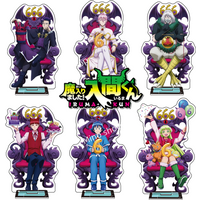 Anime Welcome to Demon School Iruma-kun Suzuki Iruma Asmodeus Alice 15CM Acrylic Stand Cute keychain Figure Desk Decor Fans Gift