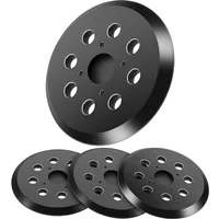 5 Inch 8 Hole Sanding Pad 125mm 1/2/4 Pcs Hook and Loop Replacement Plate for Sand RS290,RS241,RS 280/RS280VS Random Sander