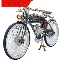New Design Crafthuman 1924 Power 48V 300W Electric Classic Retro Series Adult Bicycle E-bike Big Size Vintage City Bike