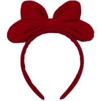 1PC Red Headband With Big Red Bow, Snow White Cosplay Cute Hair Accessory,Headband For Christmas, Festive Hair For Women