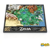 14876Parts Breath Of The Wild Building Blocks Model Assembly Educational Toy Customize Creative Collection Birthday Popular Gift