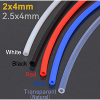 1/2/4M Bowden-Extruder PTFE-Schlauch für J-Head/Ender 3/Bambu Lab P1P AMS A1 Mini 1,75mm Filament ID 2/2,5mm OD 4mm Teflon-Rohr