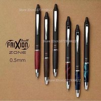Original Wood Pilot Japan High-end Friction Press Ballpoint Pen Frixion Ball Knock Zone Black LFBKZ-2SEF-B Business Writing Gift