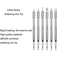 C245 series Soldering Iron Tips I/IS/K/SK/939/945/966 Universal JBC T245 Handle for T245 Soldering Station Phone Repair Tools