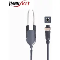 T12 Soldering Station Tweezers Handle For Handskit STM 32 Soldering Station Temp Adjust Portable Home Electronics Repair Tool