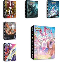 Anime Cartoon Pokemon Card Album 240Pcs Album Charizard X Koraidon Miraidon Desktop Collection Card Book Card Protection