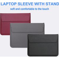 Laptop Sleeve With Stand For MacBook NEO 2026 13 inch (A3404, A18 Pro Chips) 2026 13.6 Air A3449 Laptop Bag For 13-inch Laptop