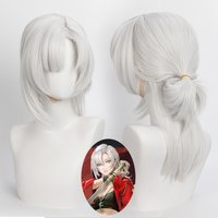 Cosplay Wig Guilong Tide Anime Wig Xingmu Synthetic Wig Grey Simulation Scalp Game Cosplay Wig With Wigcap for Anime Game Cos