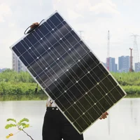 Flexible Solar Panel Charger 100W-1000W for Camping RV Boat Car Home Use 12V 24V Battery Charging Foldable Sun Energy Converter