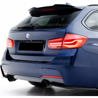 SPOILER EXTENSION for BMW 3 F31 M-PACK FACELIFT 3 Series Touring 2012-2018 ABS Plastic Car Tail Trunk Wing Universal