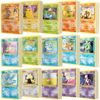 French Version 1996 Year 1st edition Pokémon card rare Lapras Charizard Pikachu Mewtwo Collecting card toys 151Pcs boxed
