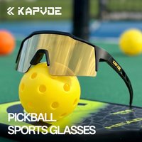 Kapvoe Photochrome Fahrrad-Sonnenbrille für Männer und Frauen, MTB-Brille, UV400, Fahrrad- und Wanderbrille, Sport-Outdoor-Brille, Winddichte Schutzbrille für Bike Trail Running, Pickleball, Baseball.