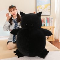 35/45/65cm Black Snorlax Plush Pokemon Plush Toys Big Size Kawaii Soft Snorlax Plushie Dolls Pillow Birthday Gifts for Children